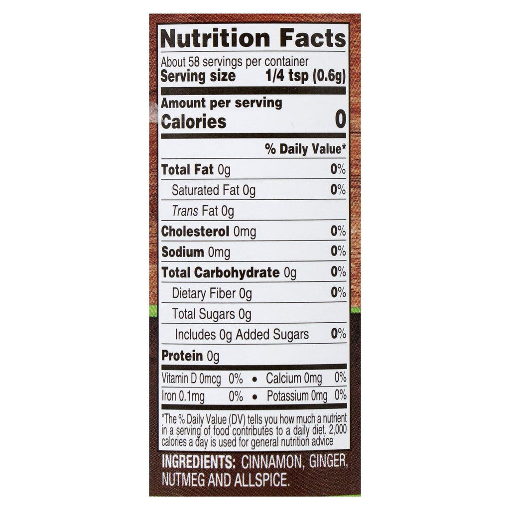 Supreme Tradition Pumpkin Pie Spice, 1-ct.
