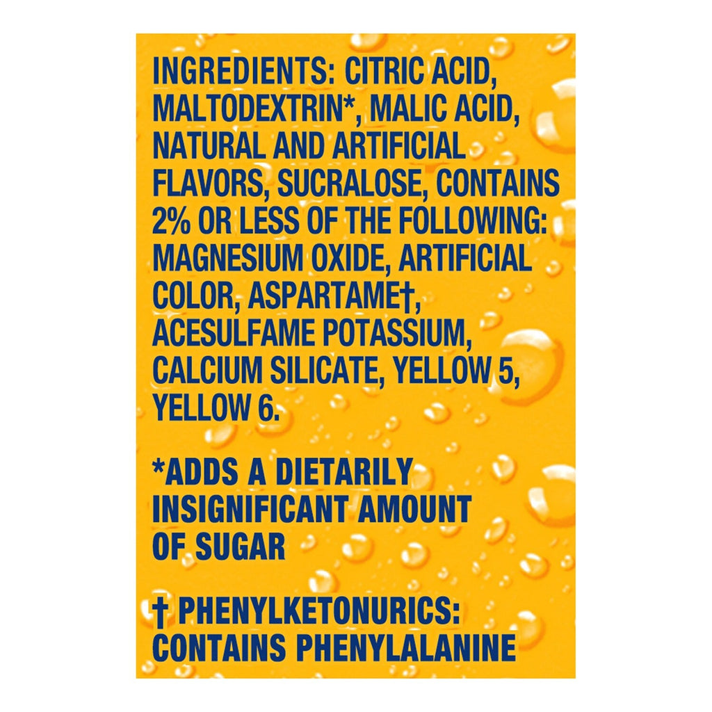 Sunkist Pineapple Singles-To-Go Drink Mix Packets, 6-ct. Box