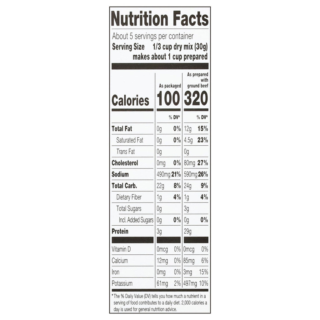 Hungry Jack Beef Pasta, 1-ct.