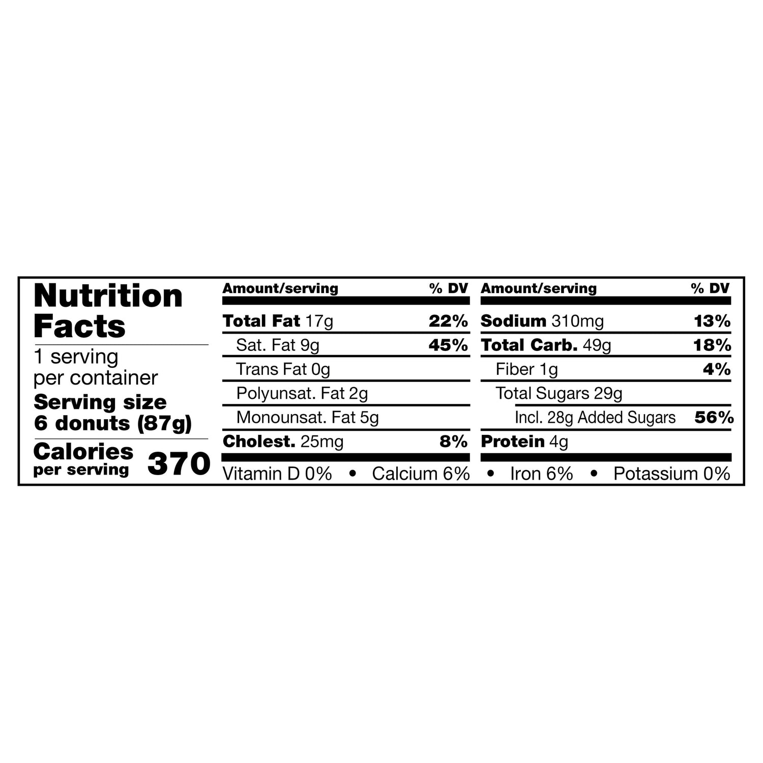 Little Debbie Mini Glazed Donuts, 3 oz.