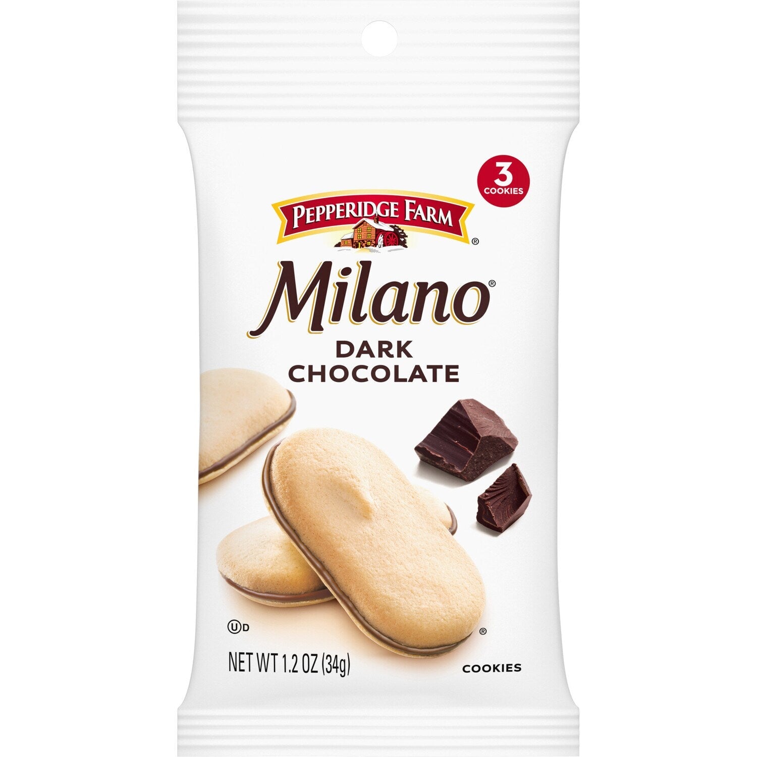Pepperidge Farm Milano Dark Chocolate Cookies, 3-ct. Packs