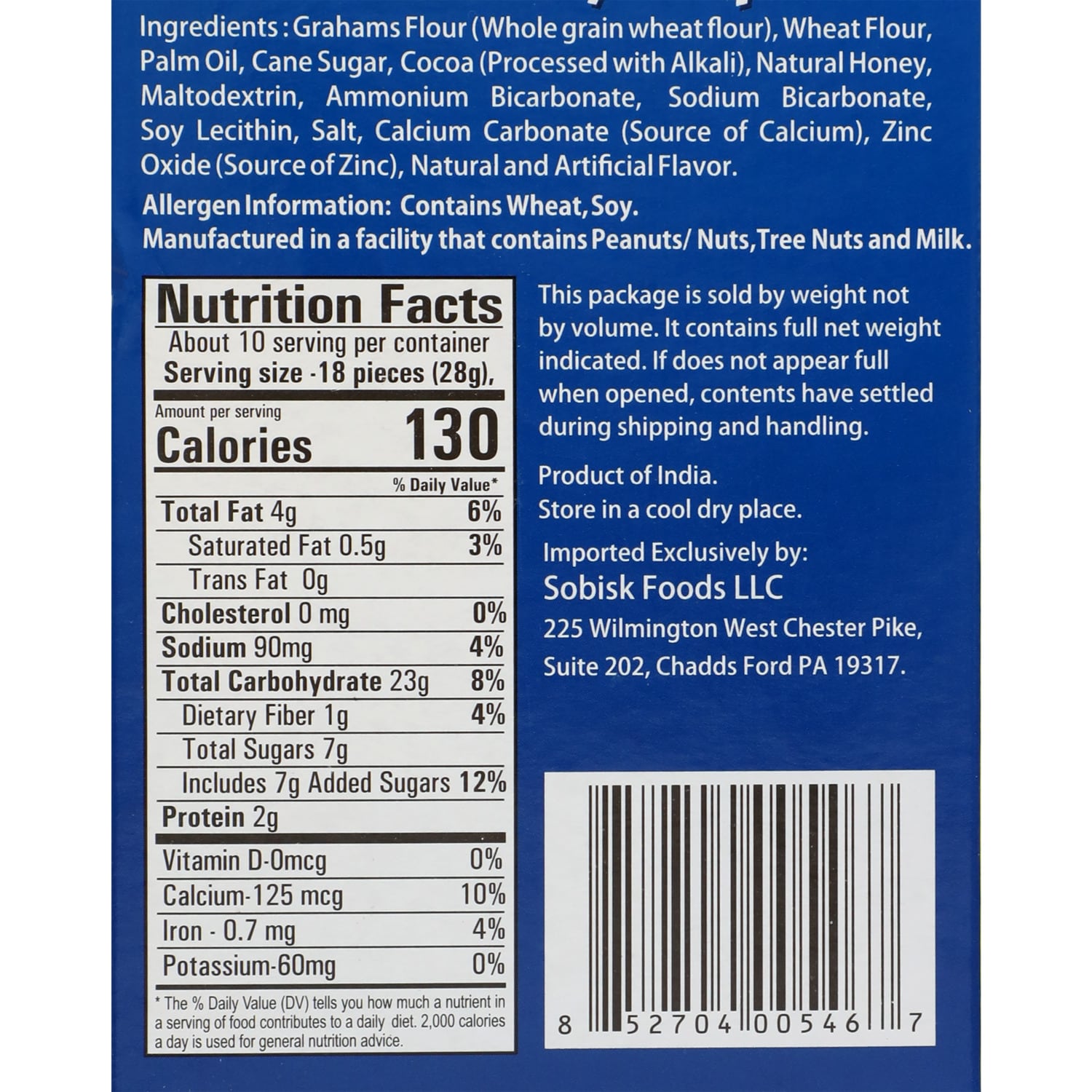 Sobisk Chocolate Chip Teddy Bear Cookies, 10-ct. Packs