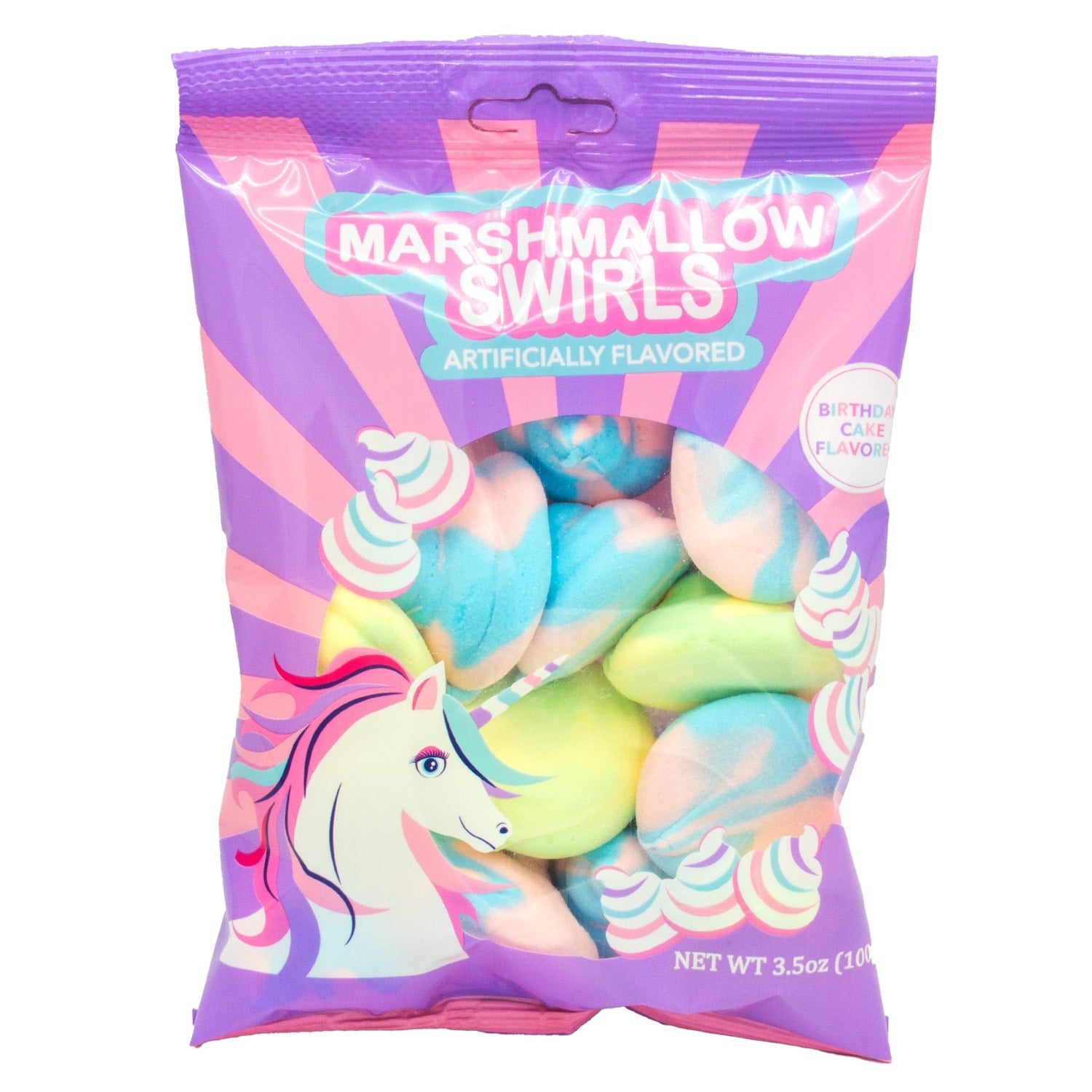 Marshmallow Swirls Candy, 3.5 oz.