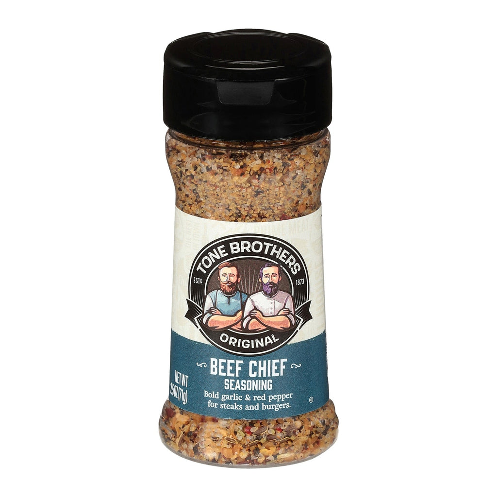Tone Brothers Seasoning - Beef Chief, 2.5 oz.