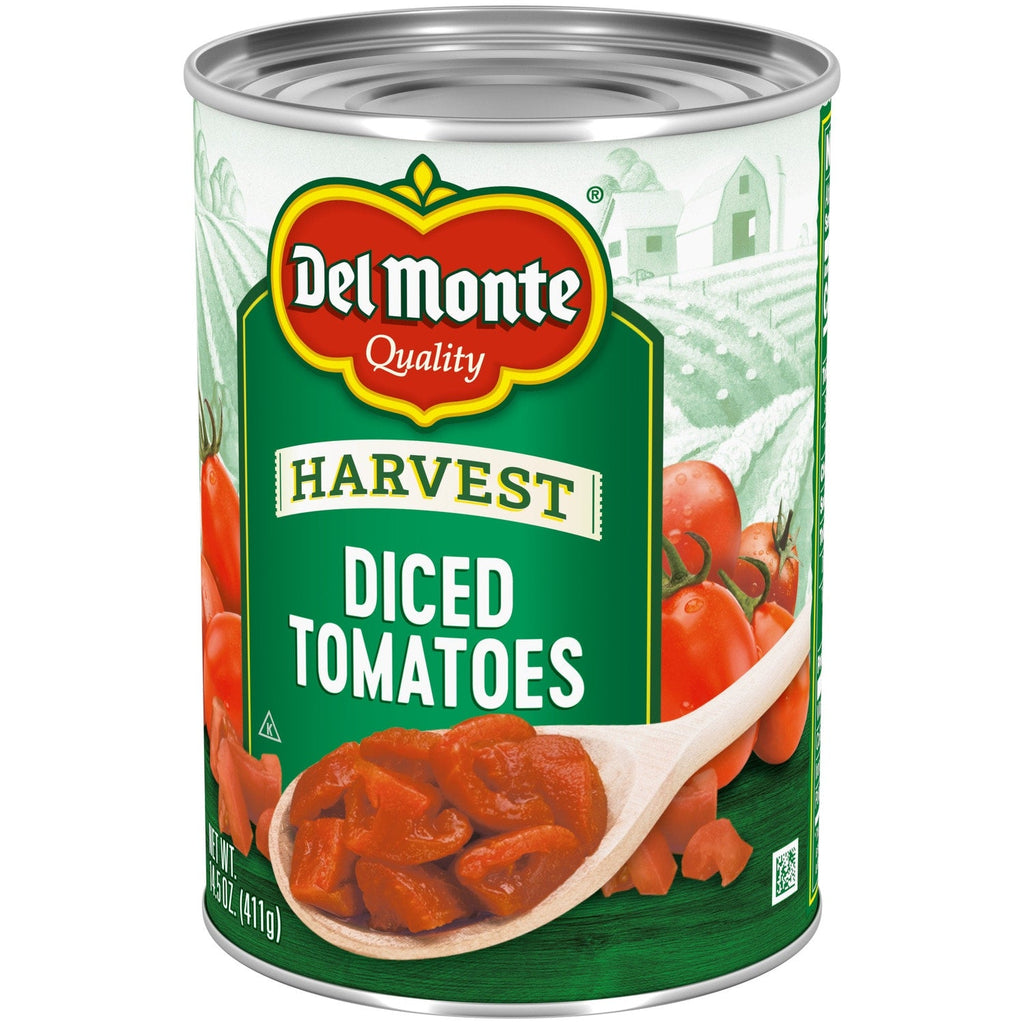 Del Monte Harvest Diced Tomatoes, 14.5-oz. Cans