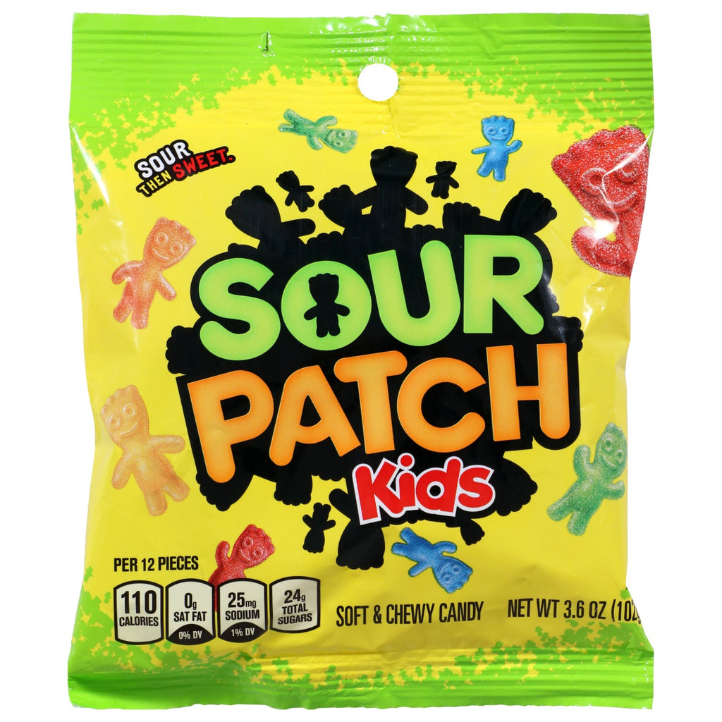 Sour Patch Kids Soft and Chewy Candy, 3.6-oz. Bags