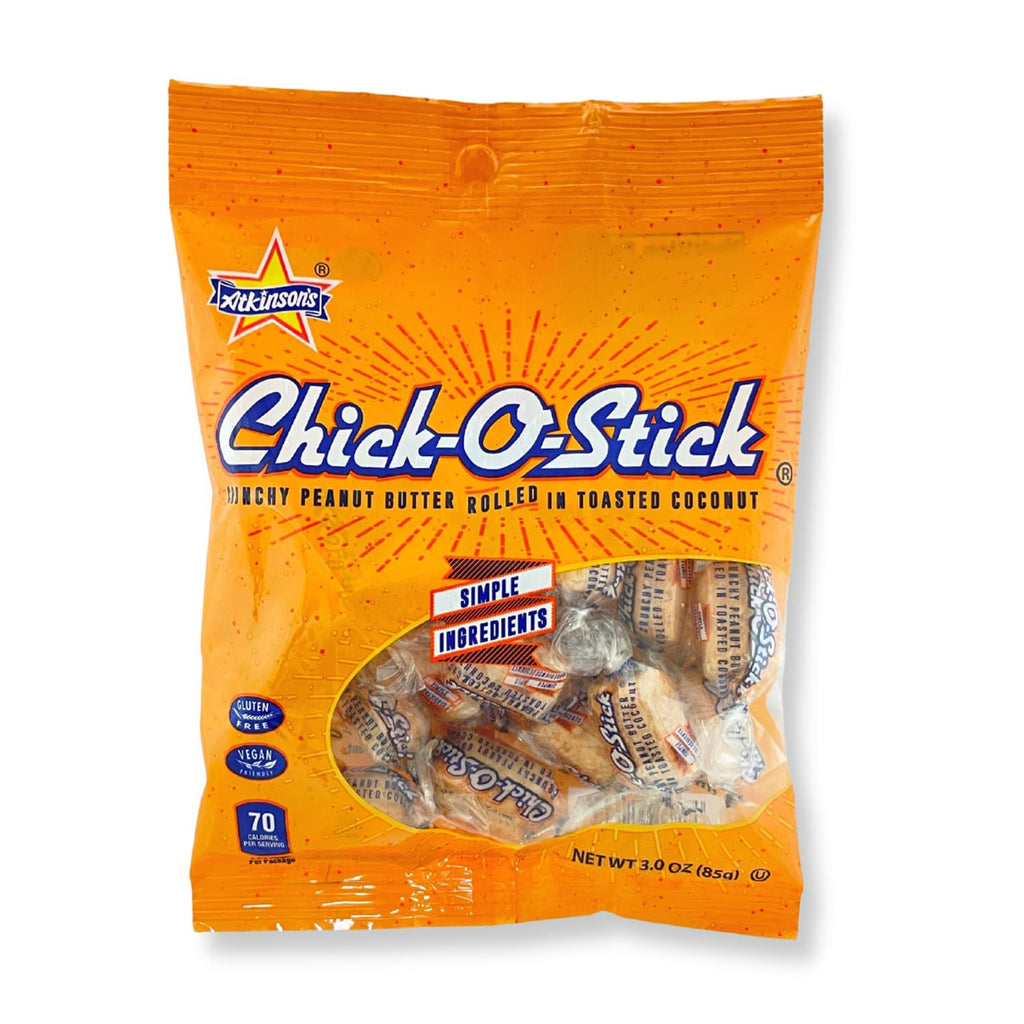 Atkinson's Chick-o-Stick Crunchy Peanut Butter In Toasted Coconut, 1-ct.