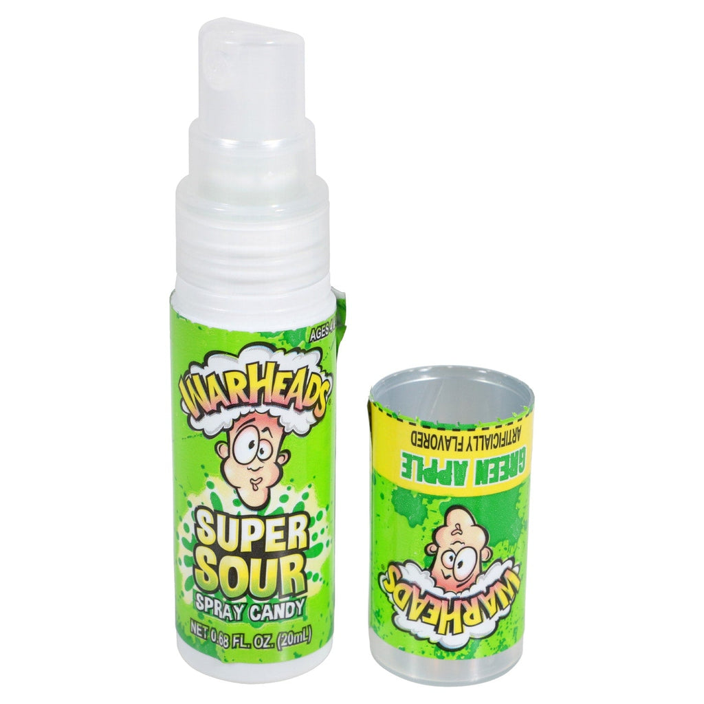 Warheads Super Sour Candy Spray, 0.68 fl oz Spray Bottles