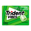 Trident Vibes Spearmint Flavored Gum, 14-pc Pack.