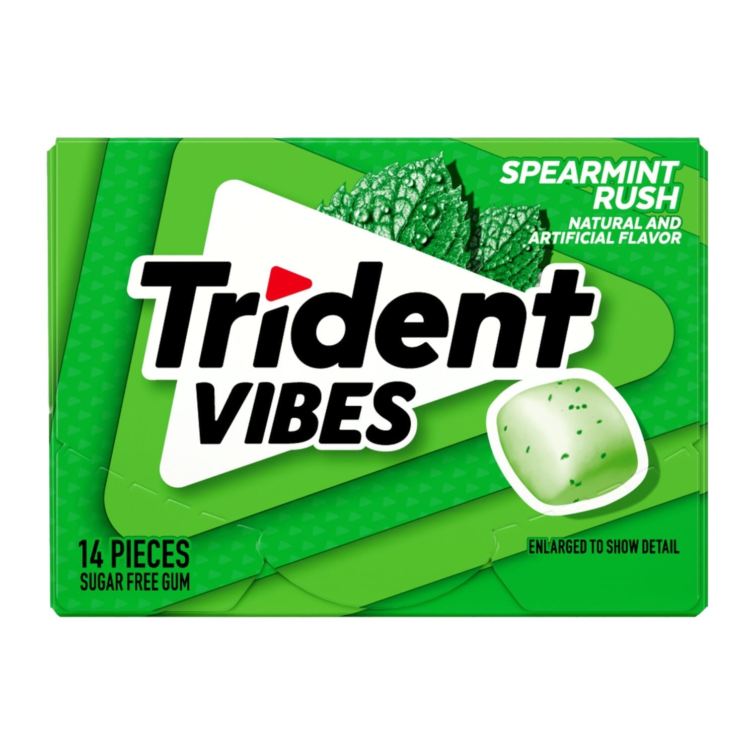 Trident Vibes Spearmint Flavored Gum, 14-pc Pack.