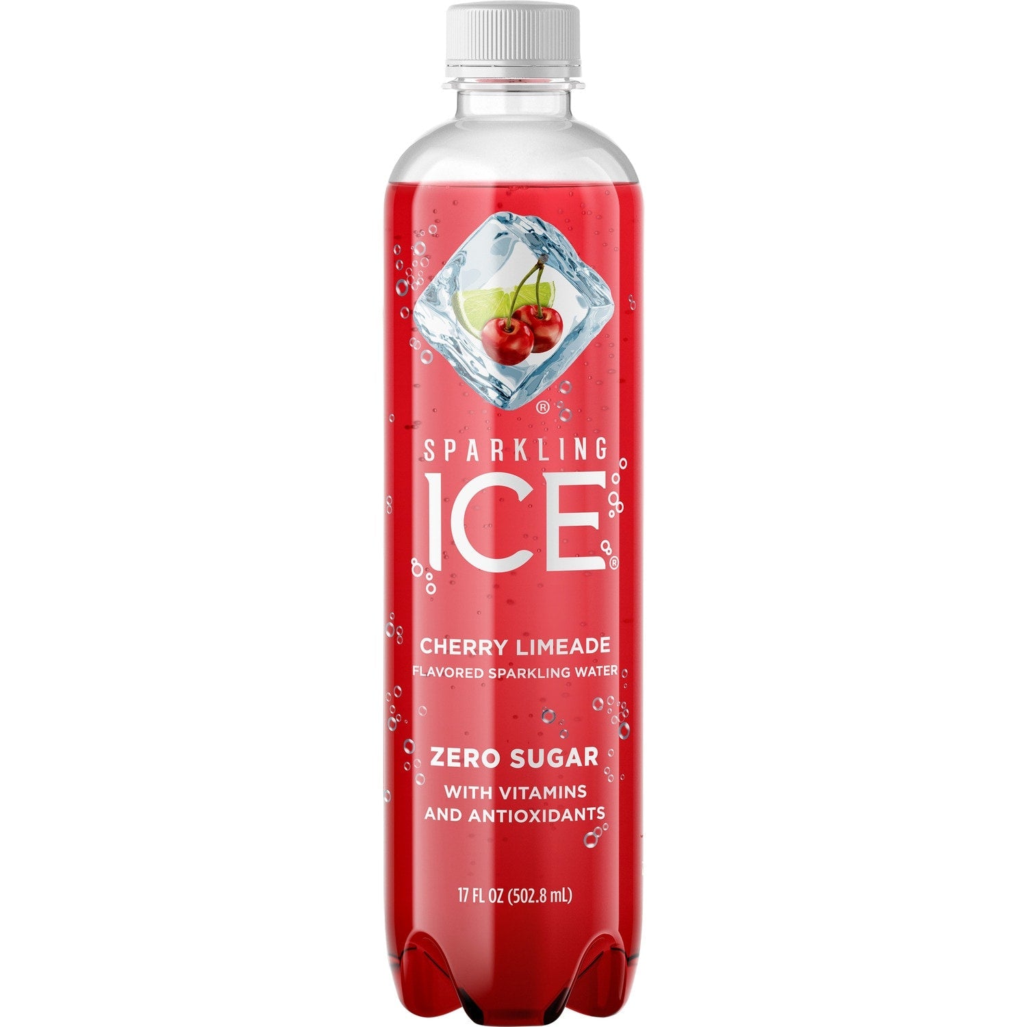 Sparkling Ice Cherry Limeade Flavored Spring Water, 17-oz. Bottle