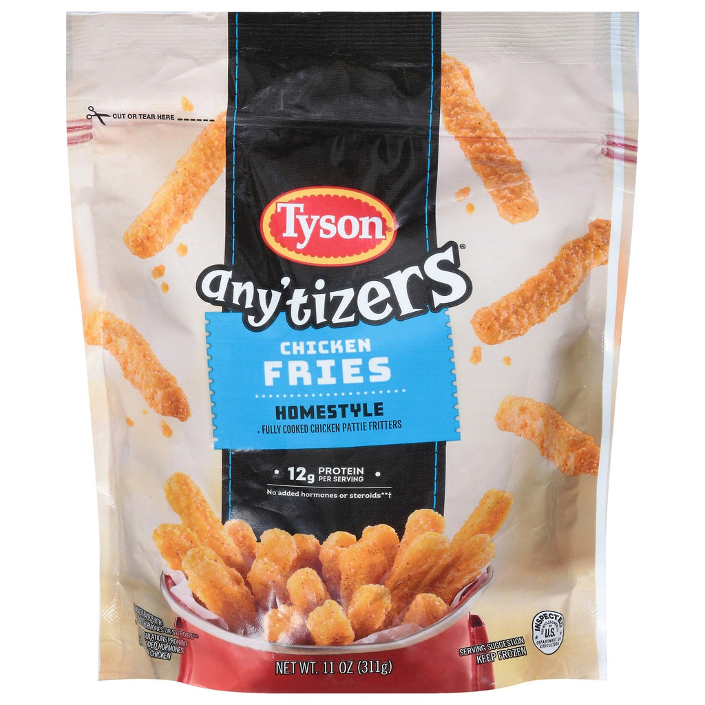Tyson Anyâtizers Homestyle Chicken Fries, 11 oz.