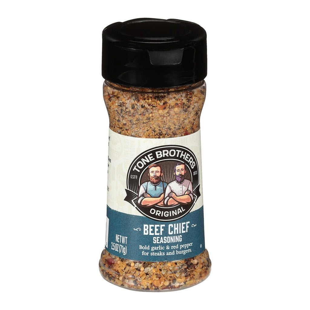 Tone Brothers Seasoning - Beef Chief, 2.5 oz.