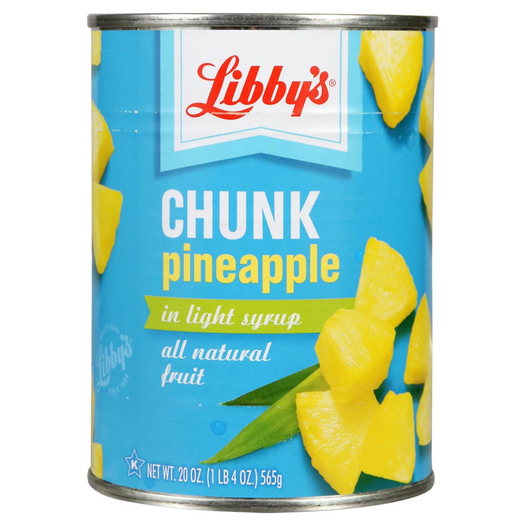 Libby's Chunk Pineapple in Light Syrup, 20-oz.