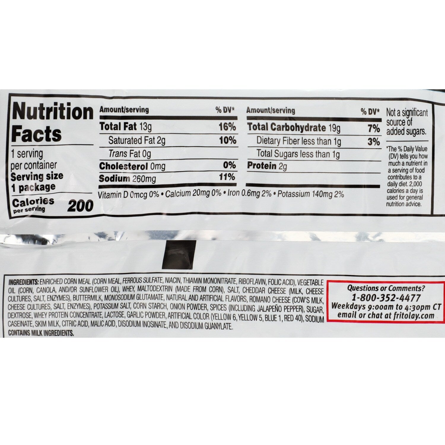 Cheetos Cheddar Jalapeno Flavored Asteroids Snack, 1-ct.