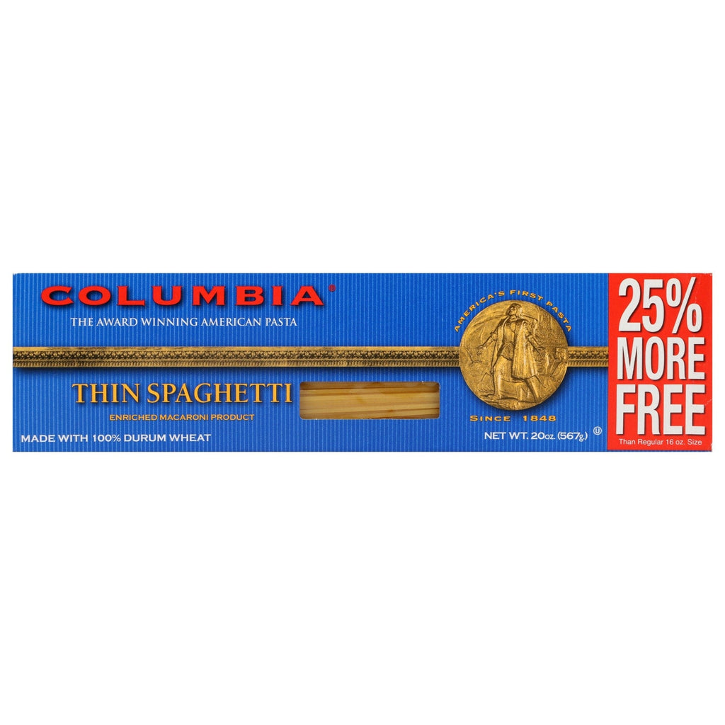 Columbia Thin Spaghetti, 20-oz. Bonus Boxes