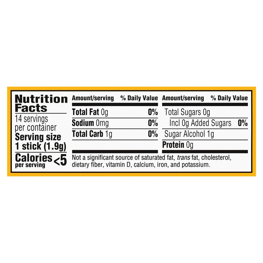 Trident Pineapple Twist Sugar Free Gum, 14-pc Pack.