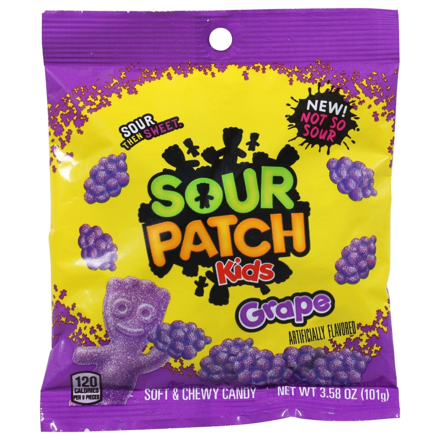 Sour Patch Kids Grape Soft &amp; Chewy Candy, 3.58-oz.