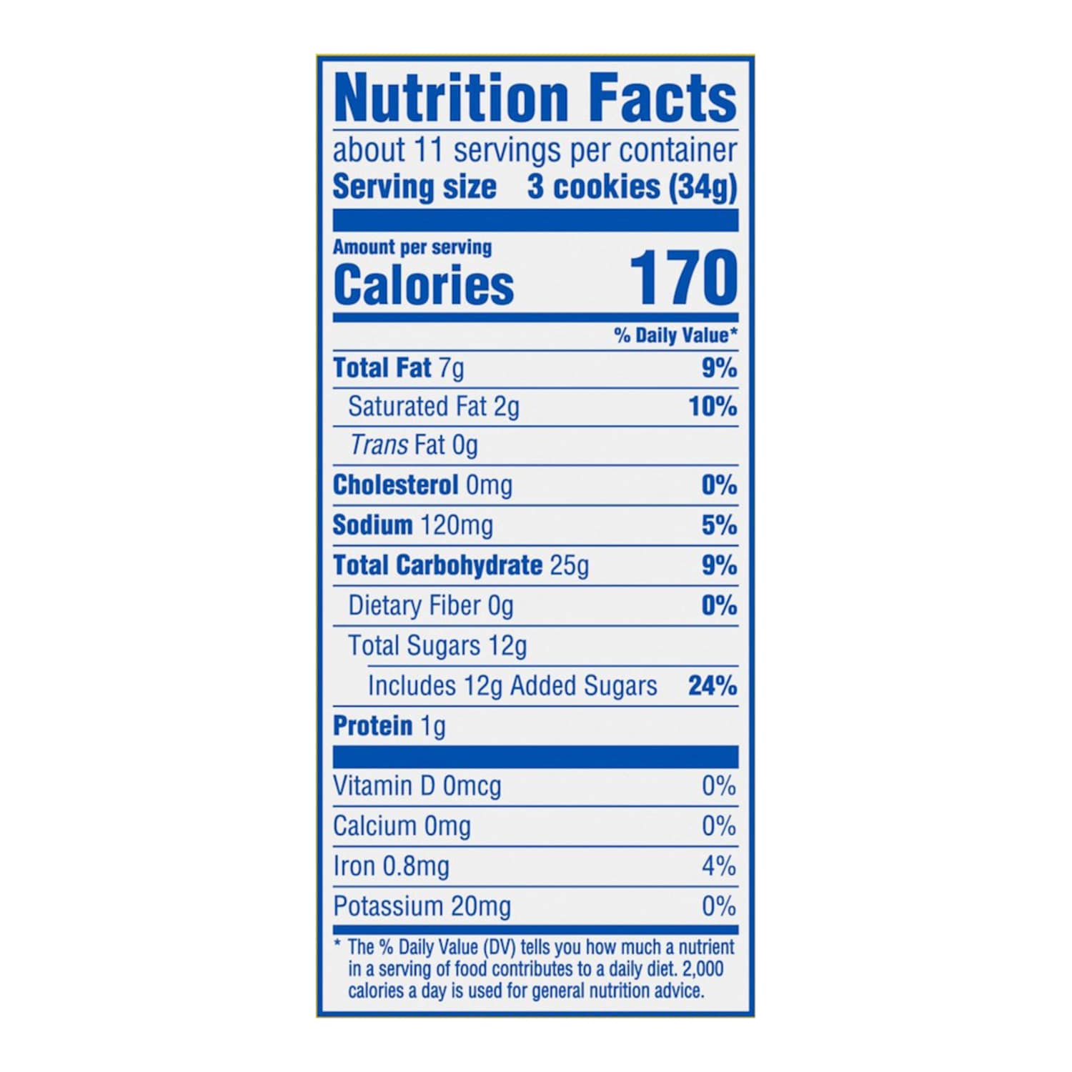 Oreo Nabisco Golden Sandwich Cookies, 1-ct.