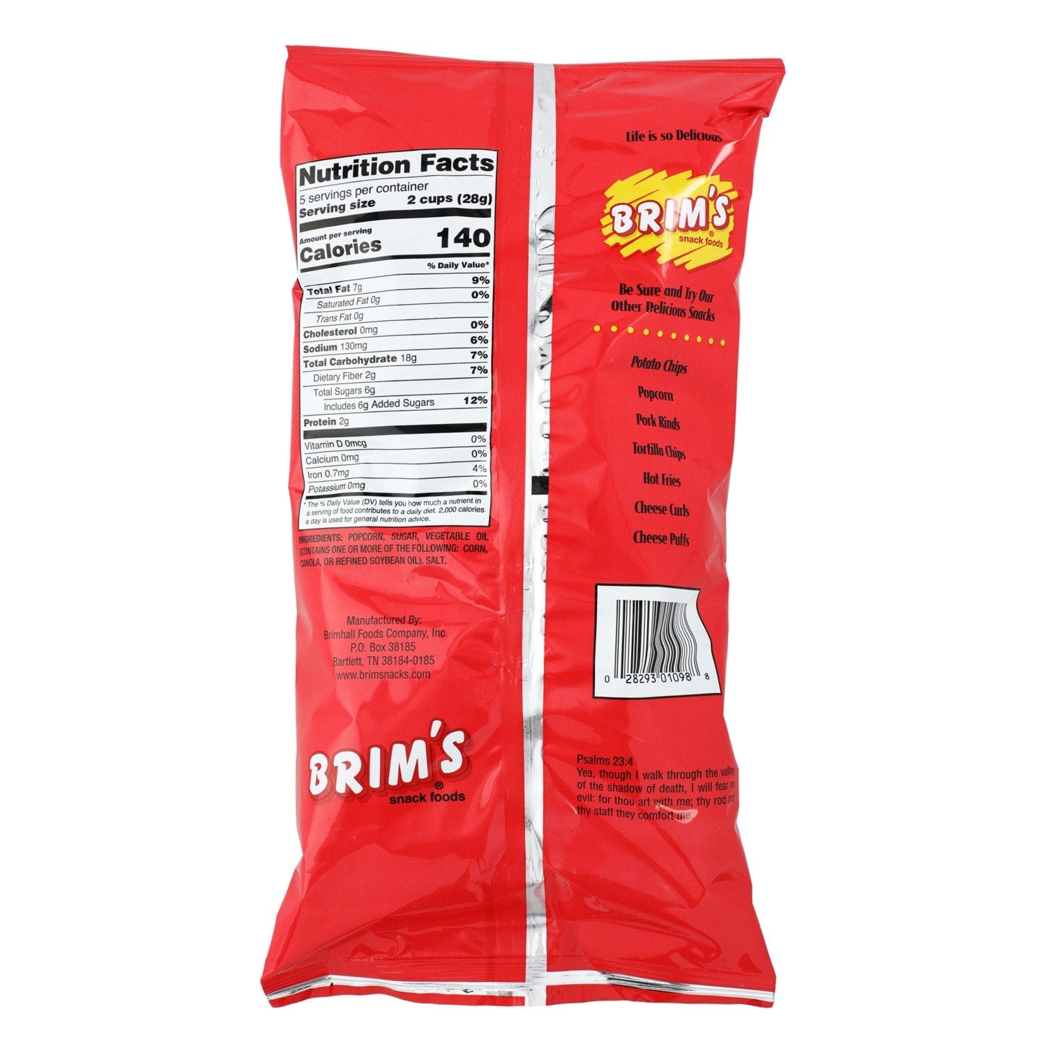 Brim's Sweet and Salty Kettle Corn, 1 ct.