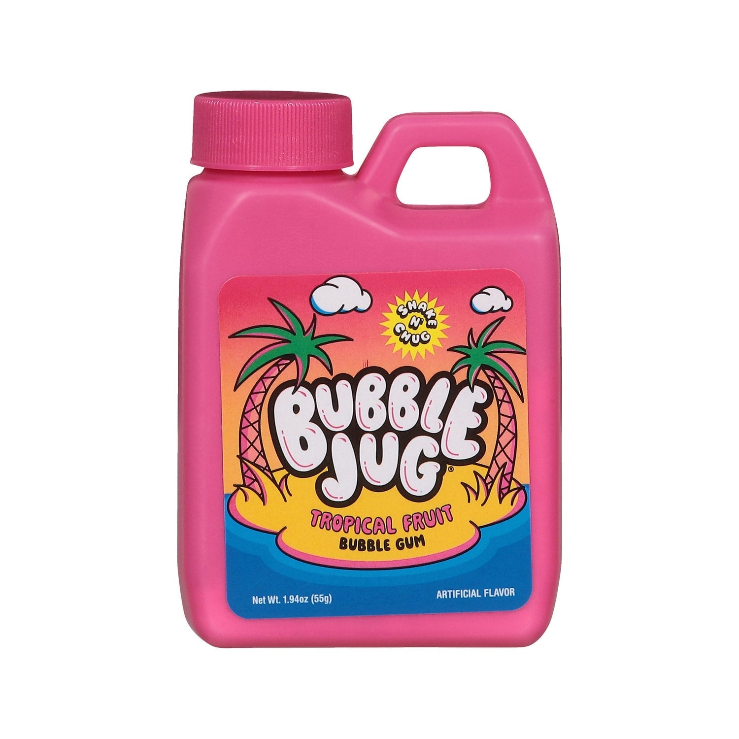 Bubble Jug Tropical Fruit Bubble Gum, 1-ct.