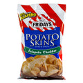 T.G.I. Fridays Jalapeno Cheddar Potato Skins Snack Chips, 4.5 oz. Bags