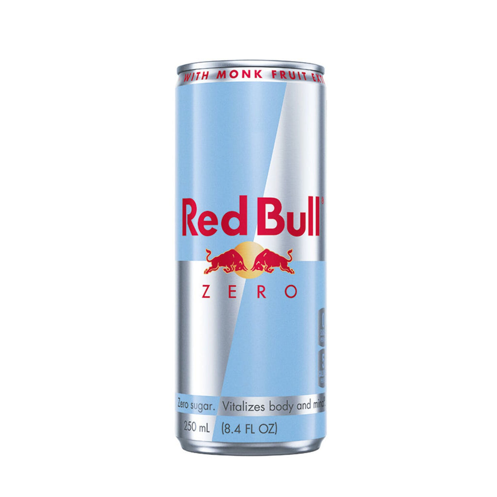 Red Bull Zero Energy Drink, 8.4 fl. oz. Can, 80mg Caffeine,&nbsp;Taurine&nbsp;&amp; B&nbsp;Vitamins