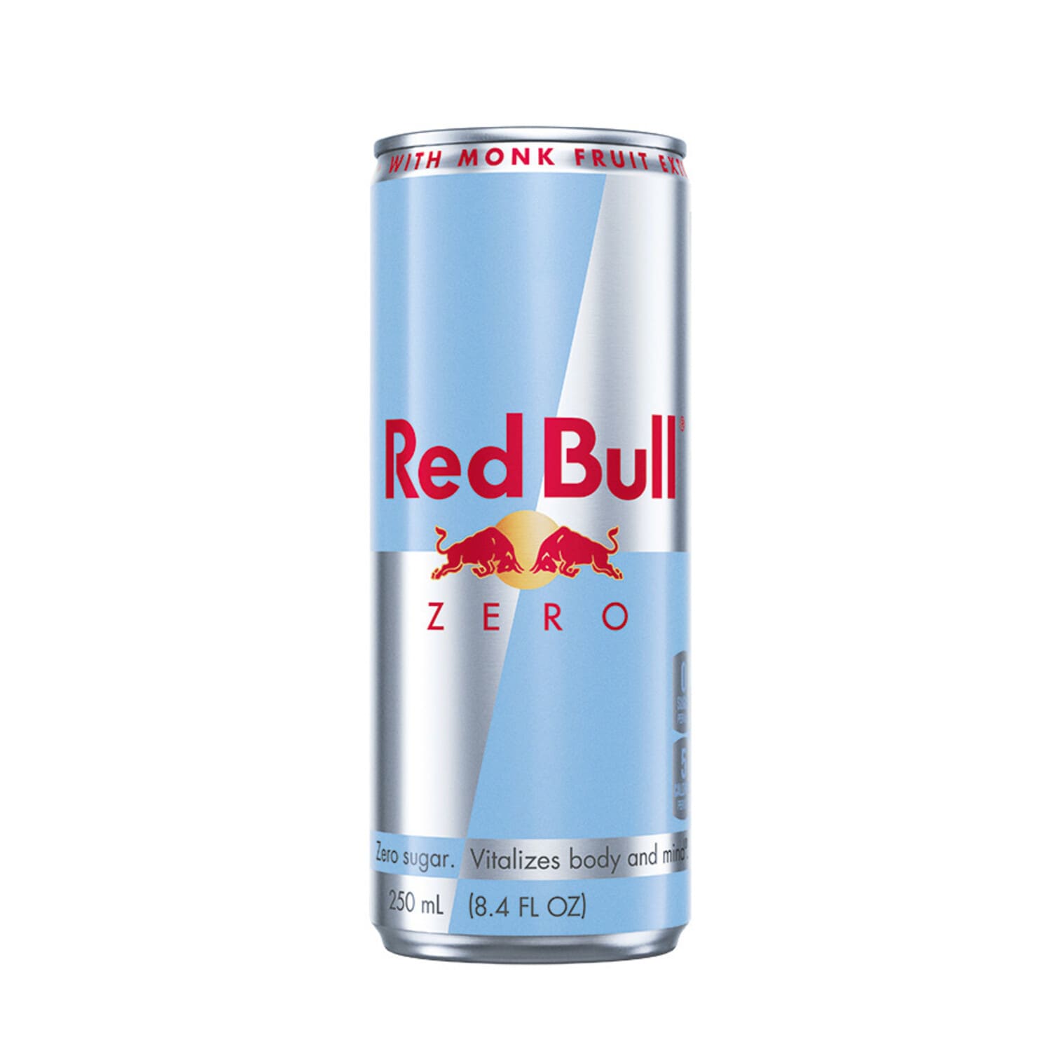 Red Bull Zero Energy Drink, 8.4 fl. oz. Can, 80mg Caffeine,&nbsp;Taurine&nbsp;&amp; B&nbsp;Vitamins