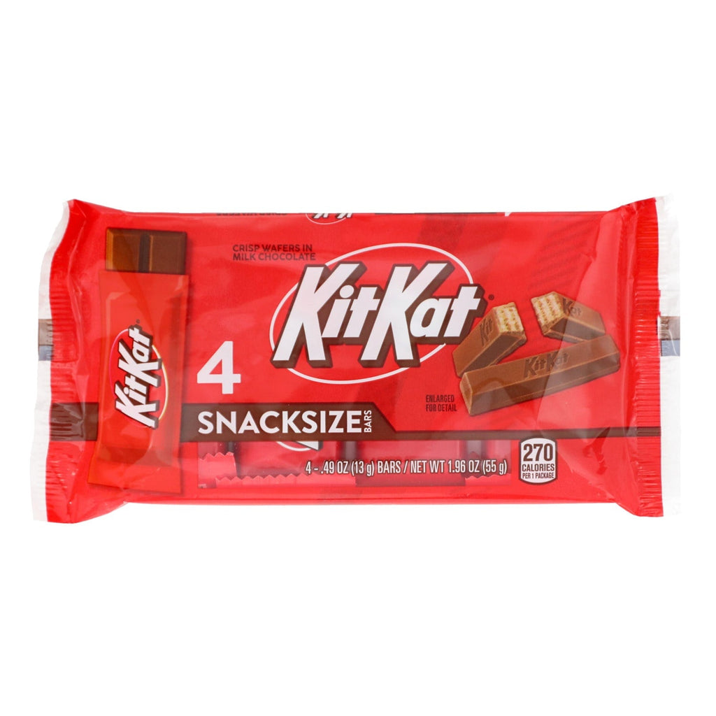 Kit Kat Snack Size Candy Bars, 4-pc Pack.