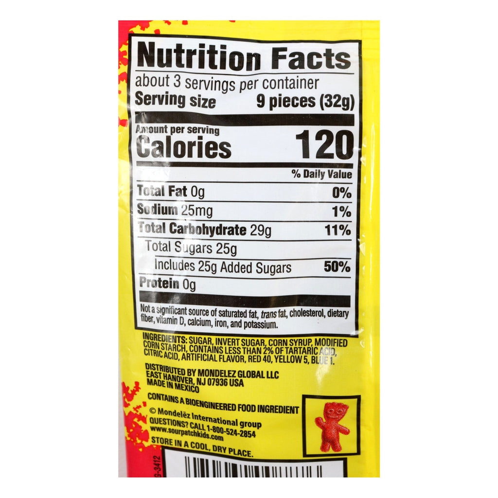 Sour Patch Kids Strawberry Candy, 3.6-oz. Bags