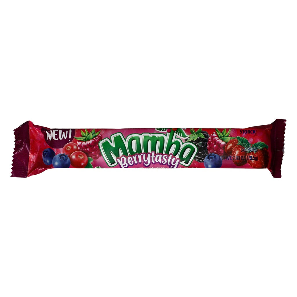 Mamba Berrytasty Fruit Chews Candy Sticks, 18-pc.