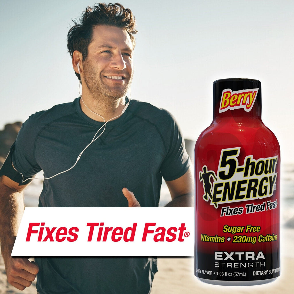 5-hour ENERGYÂ® Shot, Extra Strength, Berry, 1.93 oz.