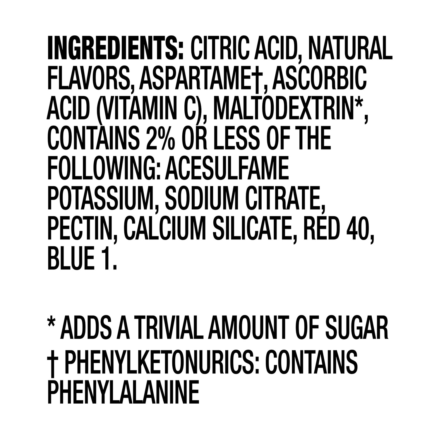 Sunkist Vitamin C Blood Orange Drink Mix, 6-ct. Box