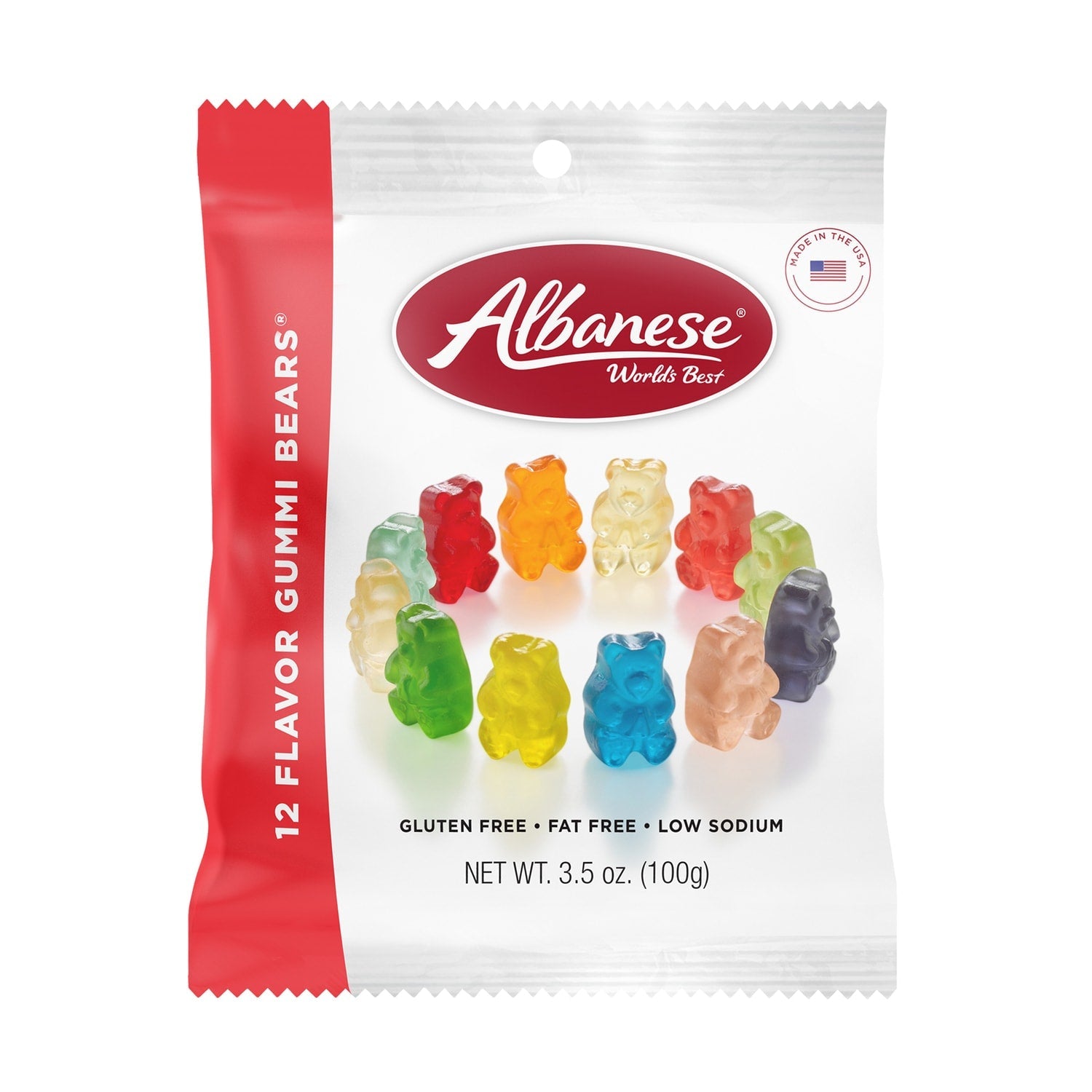Albanese 12 Flavor Gummi Bears, 3.5-oz.