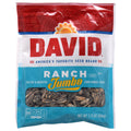 DAVID Jumbo Sunflower Seeds, Ranch Flavor, 3.75 oz.