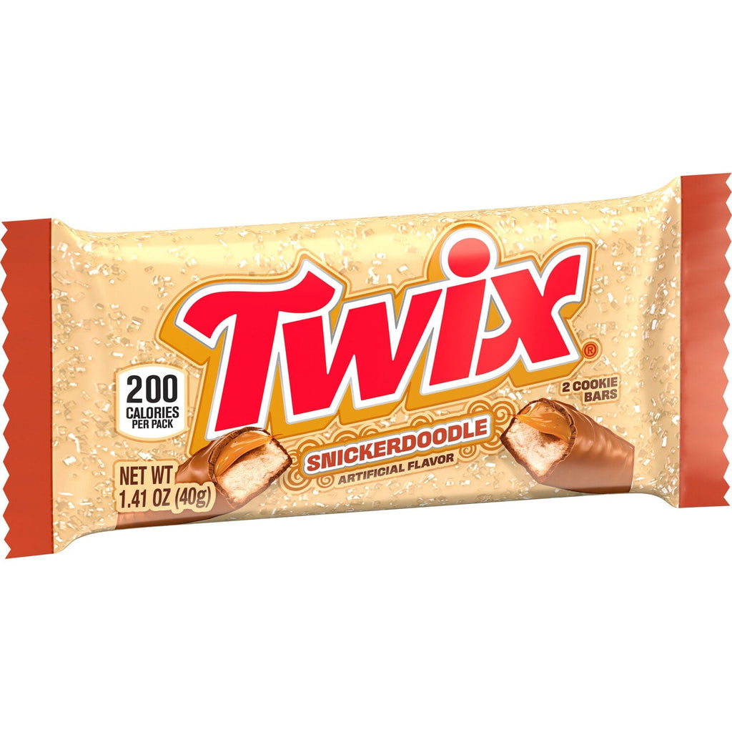 Twix Snickerdoodle Chocolate Candy Bar, 2-pc Pack.