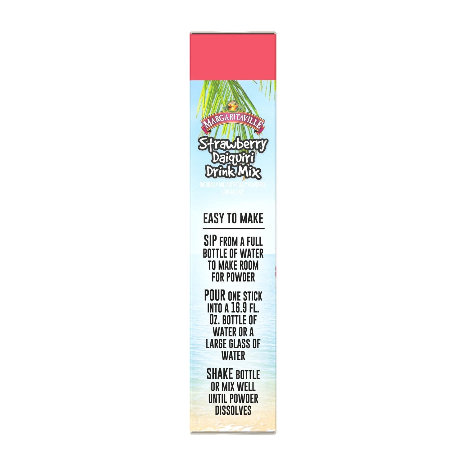 Margaritaville Strawberry Daiquiri Sugar-Free Singles-To-Go Drink Mix, 6-ct. Box