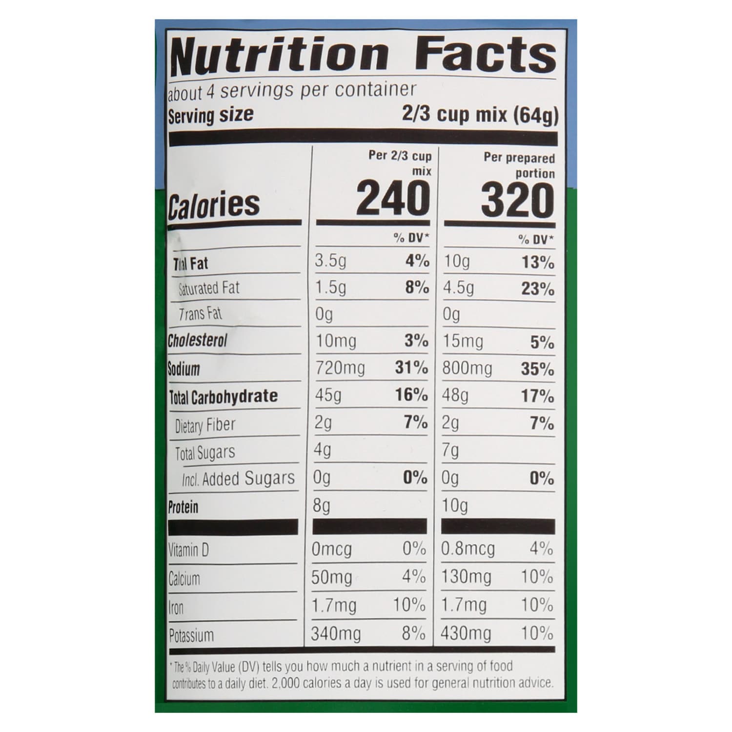 Knorr Alfredo Pasta Sides, 4.4 oz. Bags