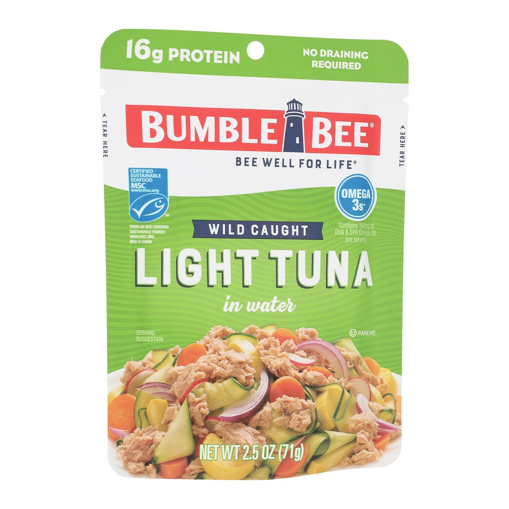 Bumble Bee Wild-Caught Light Tuna in Water, 1-ct.