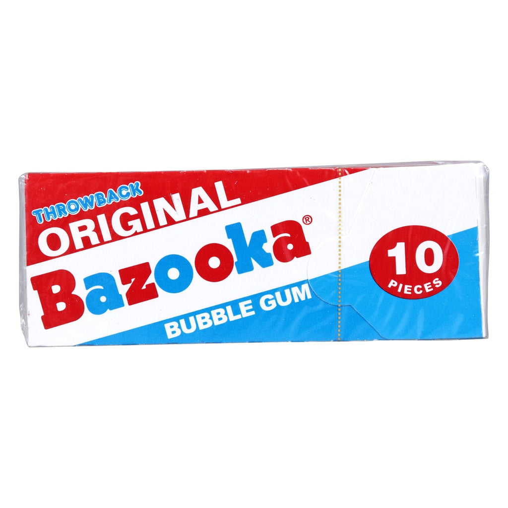 Bazooka Bubble Gum Candy, 10-pc Pack.