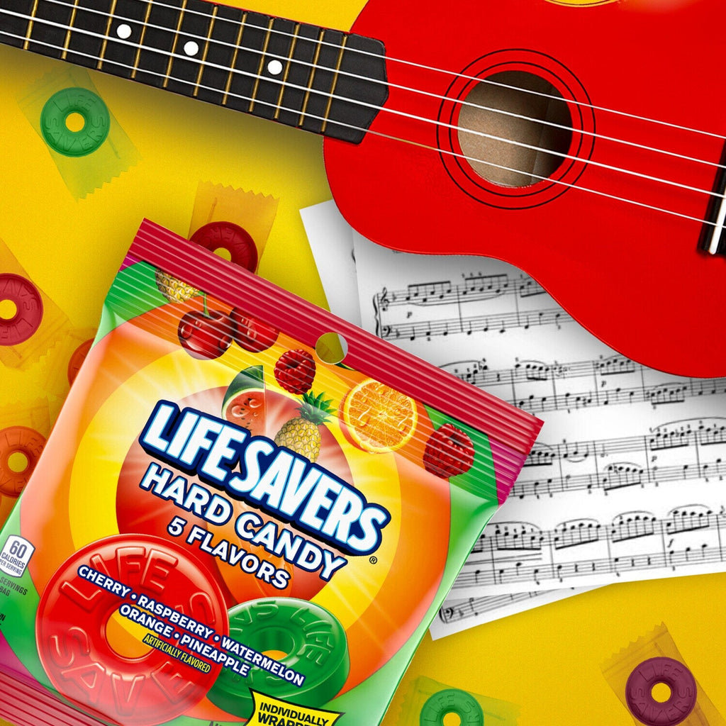 LIFE SAVERS 5 Flavors Hard Candy, 2.81 oz Bag