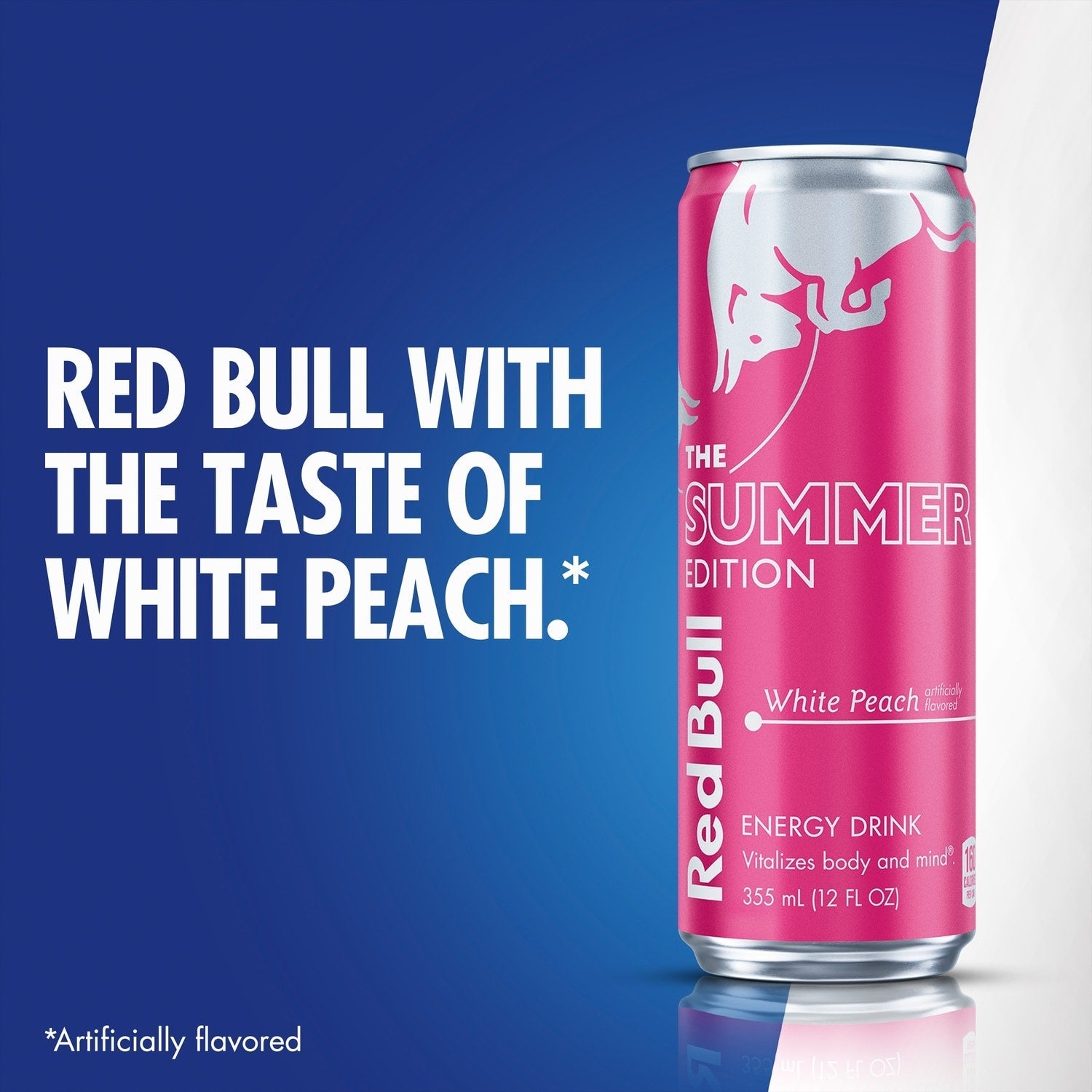 Red Bull Summer Edition White Peach Flavored Energy Drink, 1-ct.