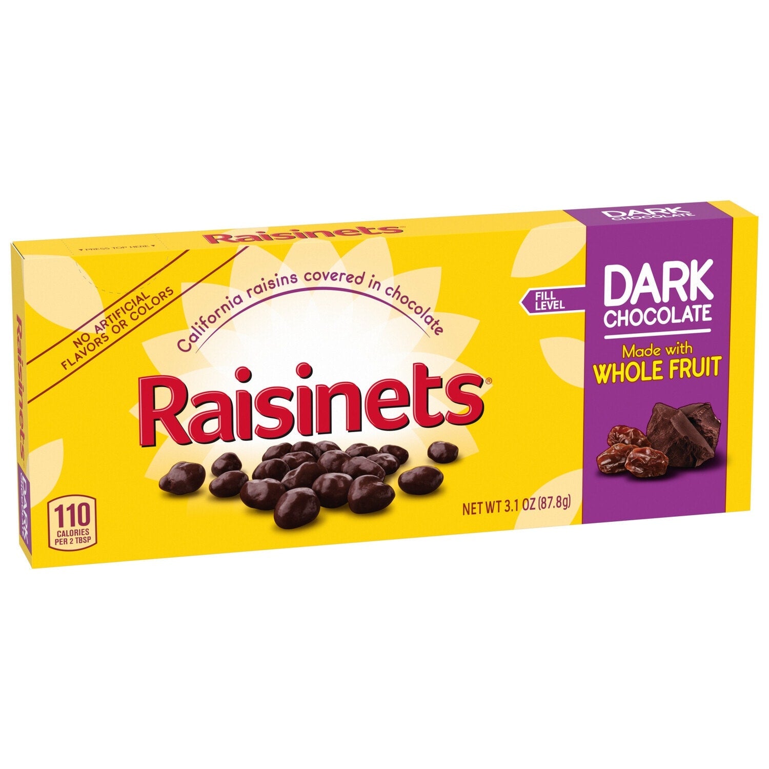 Nestle Dark Chocolate Covered Raisinets, 3.1-oz. Box