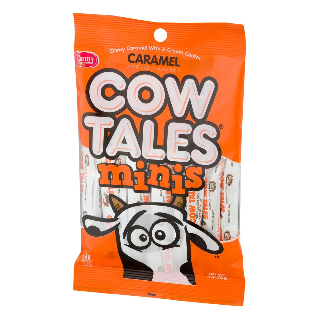Goetze's Caramel Cow Tales Minis, 4-oz. Bags