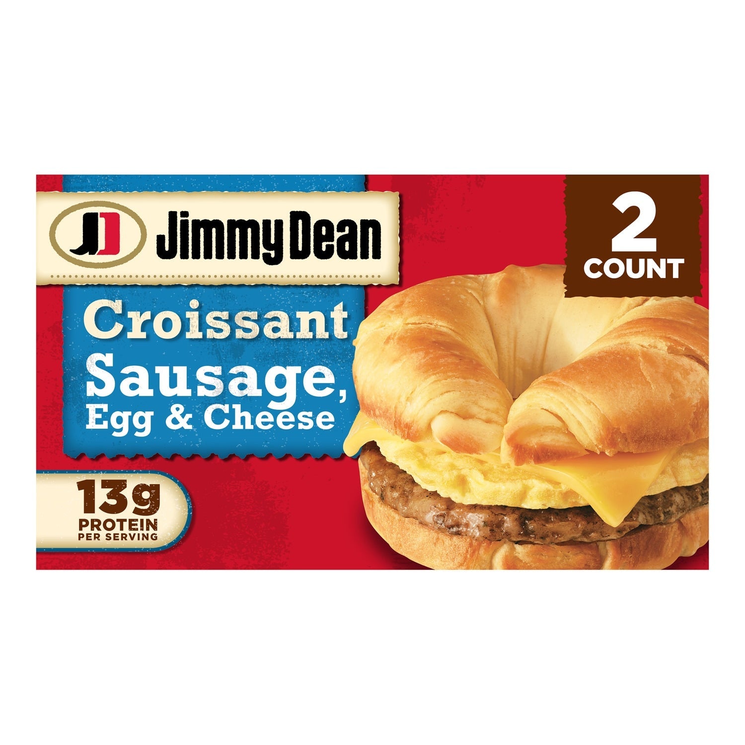 Jimmy Dean Croissant Breakfast Sandwiches, 2-ct. Pack