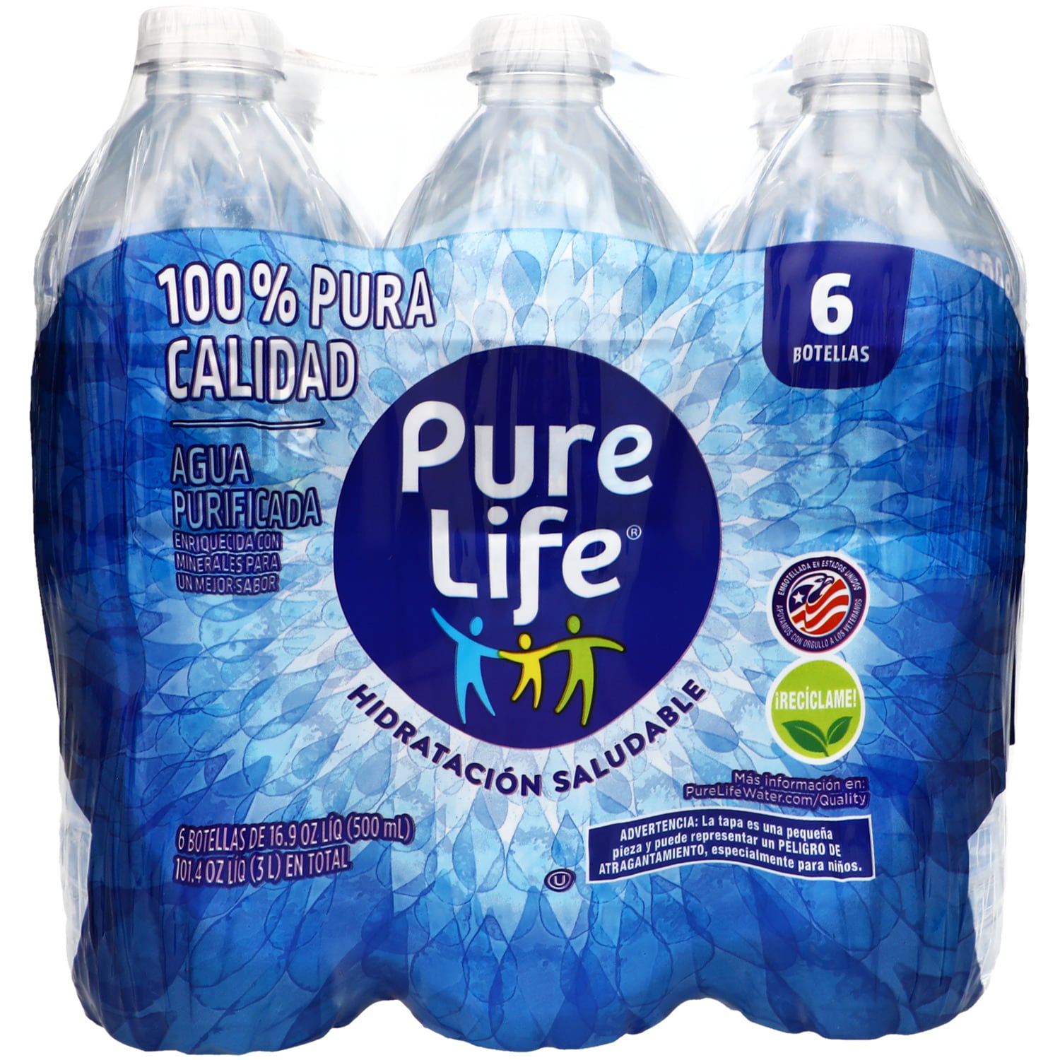 Nestle Pure Life 16.9-oz. Bottles of Water, 6-ct. Packs
