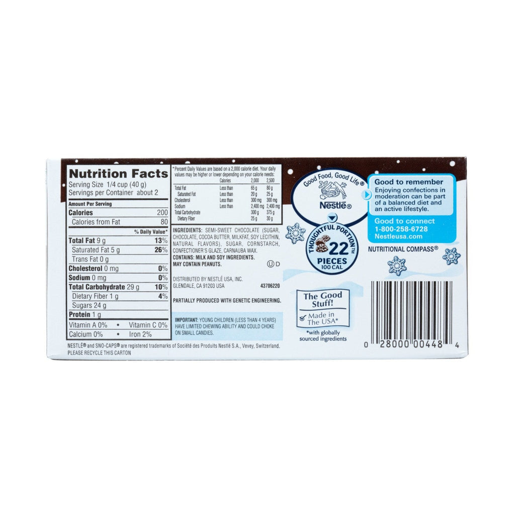 Sno Caps Semi-Sweet Chocolate Nanopareils, 1-ct.