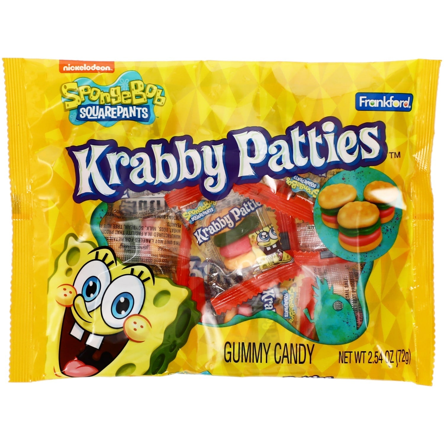 Krabby Patties Spongebob Squarepants, 2.54 oz.