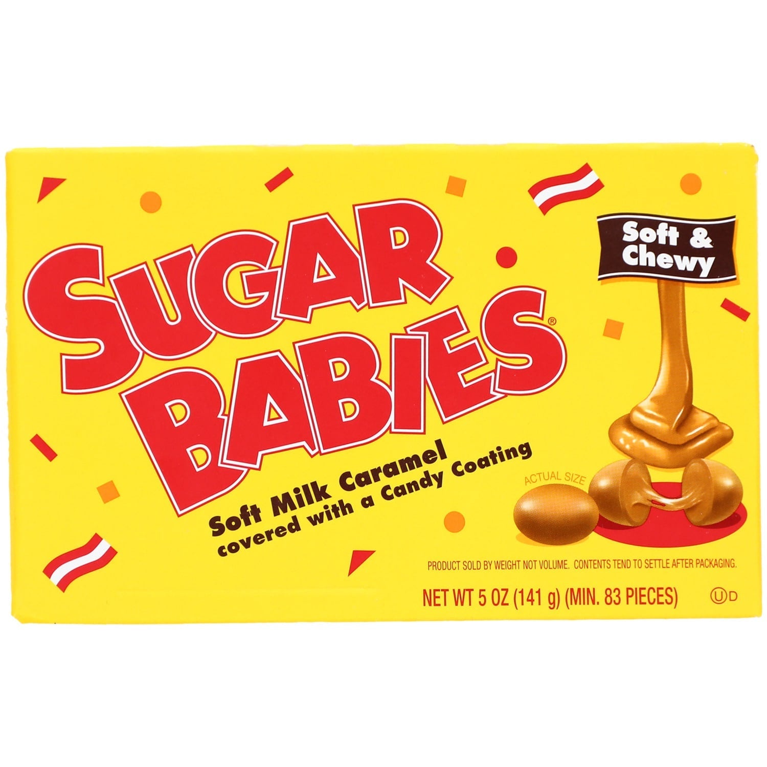 Sugar Babies Milk Caramel Candies, 5 oz.