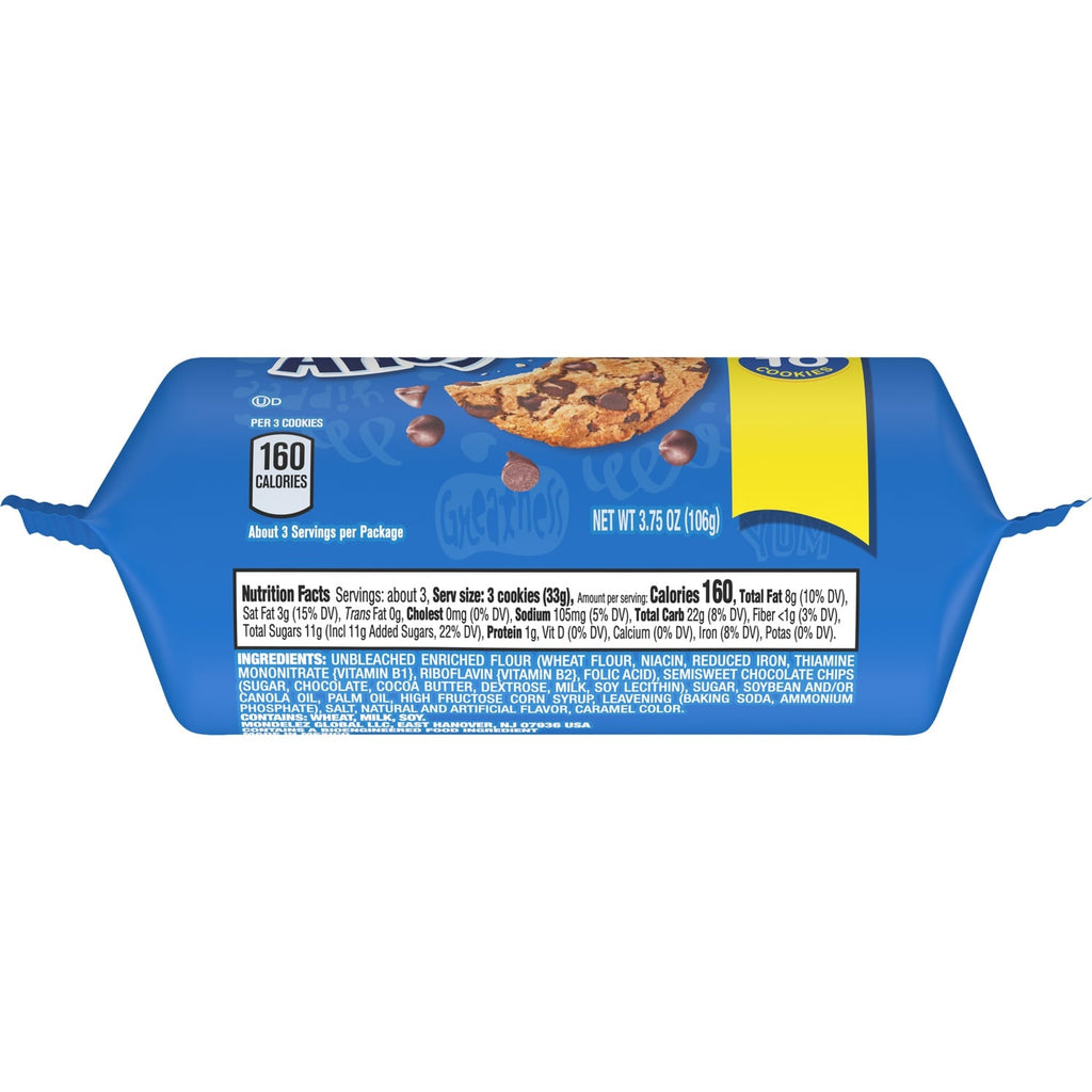 Nabisco King-Size Chips Ahoy! Original Chocolate Chip Cookies, 10-ct.